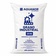 Cargar imagen en el visor de la galería, AQUANOR Sal Industrial en Grano 25 kg para Suavizador de Agua