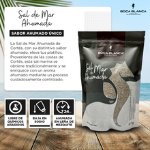 Cargar imagen en el visor de la galerรญa, Sal de Mar Ahumada - Sal Ahumada Premium - 100% Natural del Mar de Cortรฉs