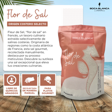 Cargar imagen en el visor de la galería, Flor de Sal - Sal de Mar Premium - 100% Natural del Mar de Cortés