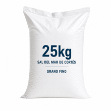Cargar imagen en el visor de la galería, Sal De Mar 25 Kg, Sal Marina Grano Fino, Kosher, para restaurantes, Mayoreo
