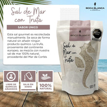 Cargar imagen en el visor de la galería, Sal de Mar con Trufa - Sal de Mar Premium - 100% Natural del Mar de Cortés
