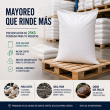 Cargar imagen en el visor de la galería, Sal De Mar 25 Kg, Sal Marina Grano Fino, Kosher, para restaurantes, Mayoreo
