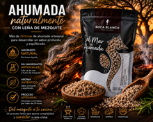 Cargar imagen en el visor de la galería, Sal de Mar Ahumada - Sal Ahumada Premium - 100% Natural del Mar de Cortés
