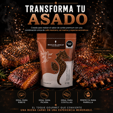 Cargar imagen en el visor de la galería, Sal de Mar con Café - Sal de Mar Premium - 100% Natural del Mar de Cortés
