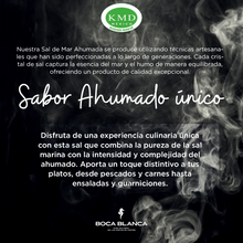 Cargar imagen en el visor de la galería, Sal de Mar Ahumada - Sal Ahumada Premium - 100% Natural del Mar de Cortés
