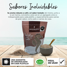 Cargar imagen en el visor de la galería, Sal de Mar con Café - Sal de Mar Premium - 100% Natural del Mar de Cortés
