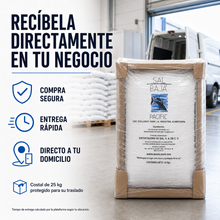 Cargar imagen en el visor de la galería, Baja Pacific Sal Refinada 25 kg para Industria Alimentaria
