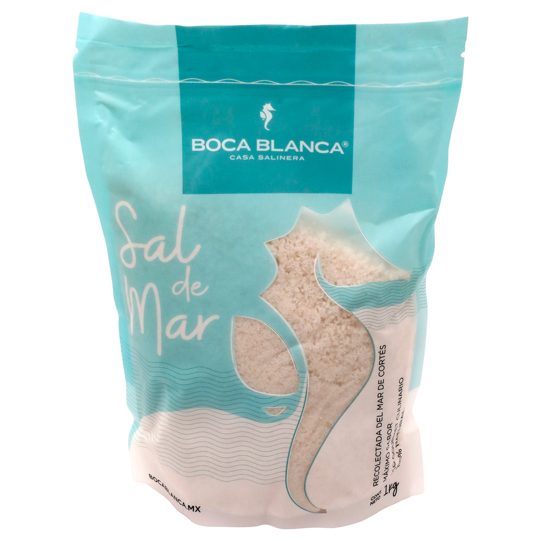 Sal de Mar Premium - Bolsa Pouch 1kg | Boca Blanca